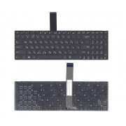 Клавиатура Asus A56, K56, S56, X502, 9Z.N8SSU.40R чёрная, без рамки, плоский Enter