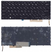 Клавиатура MSI GS30, GS32, GS40, GS43, GS43VR, HMB3709SMA12 Черная, без рамки, с подсветкой