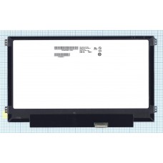 Матрица, экран, дисплей для ноутбука 11.6" B116XAN04.3 1366x768 (HD), AHVA, 30pin eDP, Slim, Глянцевая