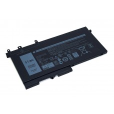 Аккумулятор, батарея для ноутбука Dell Latitude 5280, 5290, 5480, 5490, 5491, 5495, 5580, 5590, 5591, Precision 15 3520, 15 3530 Li-Ion 51Wh, 11.4V Оригинал