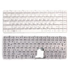 Клавиатура для ноутбука HP Pavilion dm4-1000, dm4-1100, dm4-1200, dm4-1300, dv5-2000, dv5-2100, dv5-2200 белая, без рамки