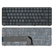 Клавиатура для ноутбука HP Pavilion dm4-3000, dm4-3100, dv4-3000, dv4-3100, dv4-3200, dv4-4000, dv4-4100, dv4-4200 чёрная, с рамкой