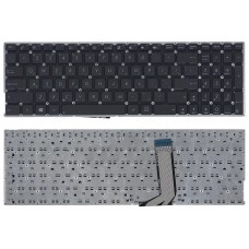 Клавиатура для ноутбука Asus A556, F556, K556, P756, R558, X556, X756 черная, без рамки