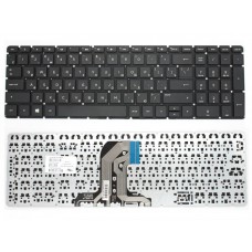 Клавиатура для ноутбука HP 15-ac, 15-af, 15-ay, 15-ba, 15t-ac, 15z-af, 250 G4, 255 G4, 256 G4, 250 G5, 255 G5, 256 G5 Черная, без рамки