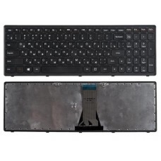 Клавиатура Lenovo IdeaPad Flex 15D, G500S, G505S, S500, Z510 Черная, черная рамка