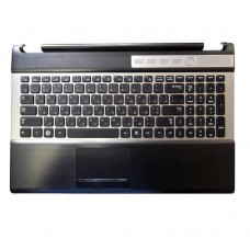 Верхняя панель с клавиатурой для ноутбука Samsung RF510, RF511 Черная