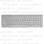Клавиатура для ноутбука HP 15-d017 Белая, с рамкой