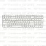 Клавиатура для ноутбука HP Pavilion G6-2061 Белая, с рамкой