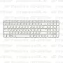 Клавиатура для ноутбука HP Pavilion G6-2080er Белая, с рамкой
