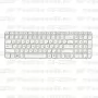 Клавиатура для ноутбука HP Pavilion G6-2257sr Белая, с рамкой