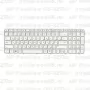 Клавиатура для ноутбука HP Pavilion G6-2271sr Белая, с рамкой