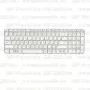 Клавиатура для ноутбука HP Pavilion G6-2290er Белая, с рамкой