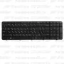 Клавиатура для ноутбука HP Pavilion G7-2003sr Чёрная с рамкой