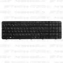 Клавиатура для ноутбука HP Pavilion G7-2028sr Чёрная с рамкой