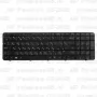 Клавиатура для ноутбука HP Pavilion G7-2055 Чёрная с рамкой