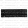 Клавиатура для ноутбука HP Pavilion G7-2061 Чёрная с рамкой