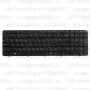 Клавиатура для ноутбука HP Pavilion G7-2080 Чёрная с рамкой