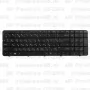 Клавиатура для ноутбука HP Pavilion G7-2140 Чёрная с рамкой