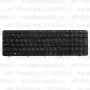 Клавиатура для ноутбука HP Pavilion G7-2200sr Чёрная с рамкой