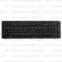 Клавиатура для ноутбука HP Pavilion G7-2240 Чёрная с рамкой
