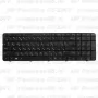 Клавиатура для ноутбука HP Pavilion G7-2247 Чёрная с рамкой