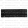 Клавиатура для ноутбука HP Pavilion G7-2320 Чёрная с рамкой