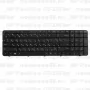 Клавиатура для ноутбука HP Pavilion G7-2362er Чёрная с рамкой