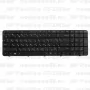 Клавиатура для ноутбука HP Pavilion G7-2365er Чёрная с рамкой