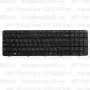 Клавиатура для ноутбука HP Pavilion G7-2366er Чёрная с рамкой