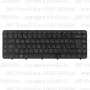Клавиатура для ноутбука HP Pavilion DV6-3010er Чёрная, с рамкой