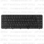 Клавиатура для ноутбука HP Pavilion DV6-3092 Чёрная, с рамкой