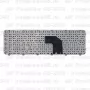 Клавиатура для ноутбука HP Pavilion G6-2301 черная, с рамкой
