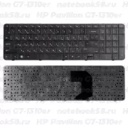 Клавиатура для ноутбука HP Pavilion G7-1310er Черная