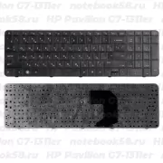 Клавиатура для ноутбука HP Pavilion G7-1311er Черная