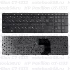Клавиатура для ноутбука HP Pavilion G7-1333 Черная