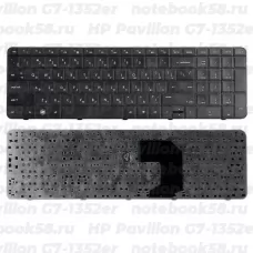 Клавиатура для ноутбука HP Pavilion G7-1352er Черная