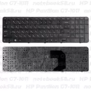 Клавиатура для ноутбука HP Pavilion G7-1011 Черная
