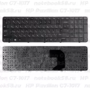Клавиатура для ноутбука HP Pavilion G7-1017 Черная