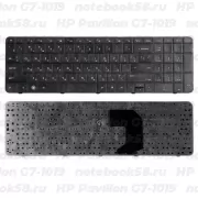 Клавиатура для ноутбука HP Pavilion G7-1019 Черная