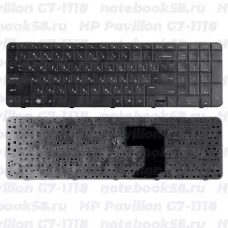 Клавиатура для ноутбука HP Pavilion G7-1118 Черная