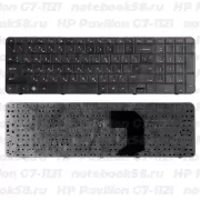 Клавиатура для ноутбука HP Pavilion G7-1121 Черная