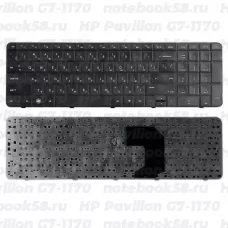 Клавиатура для ноутбука HP Pavilion G7-1170 Черная