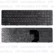 Клавиатура для ноутбука HP Pavilion G7-1180 Черная