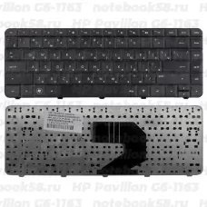 Клавиатура для ноутбука HP Pavilion G6-1163 Черная