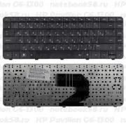 Клавиатура для ноутбука HP Pavilion G6-1300 Черная