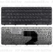 Клавиатура для ноутбука HP Pavilion G6-1a53nr Черная