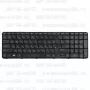 Клавиатура для ноутбука HP 15-d031 Черная, с рамкой