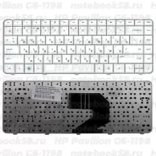 Клавиатура для ноутбука HP Pavilion G6-1198 Белая