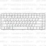 Клавиатура для ноутбука HP Pavilion G6-1209sr Белая