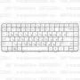 Клавиатура для ноутбука HP Pavilion G6-1231sr Белая